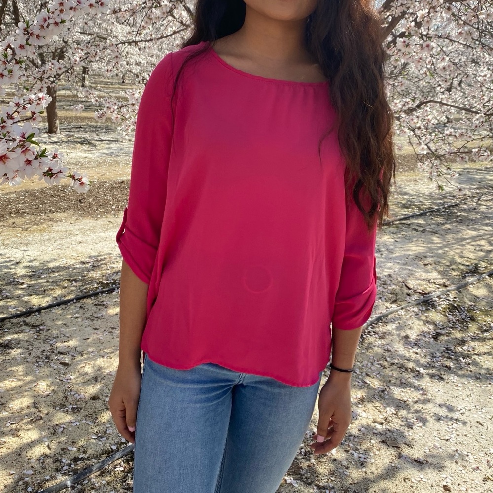Pink Blouse